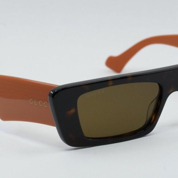 NEW GUCCI GG1331S 003 DARK HAVANA / BROWN SUNGLASSES - Picture 9 of 11